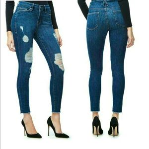 Good American - Good Legs Raw Edge Distressed